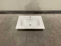 Allibert 61cm kosmik-fascine ceram wbas 60 1b 829159 wasbak - afbeelding 17 van  34