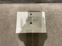 Allibert 61cm kosmik-fascine ceram wbas 60 1b 829159 wasbak - afbeelding 18 van  34