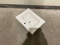 Allibert 61cm kosmik-fascine ceram wbas 60 1b 829159 wasbak - afbeelding 23 van  34