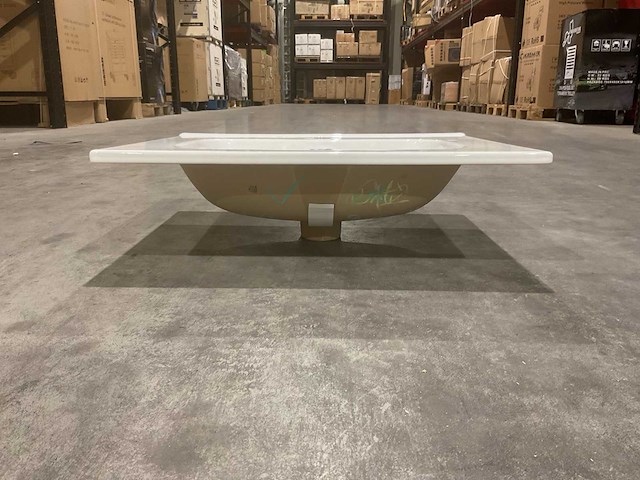 Allibert 61cm kosmik-fascine ceram wbas 60 1b 829159 wasbak - afbeelding 22 van  34