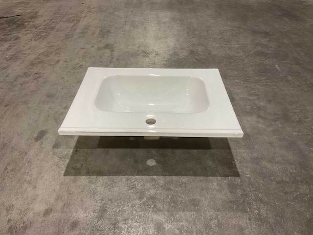 Allibert 61cm kosmik-fascine ceram wbas 60 1b 829159 wasbak - afbeelding 31 van  34