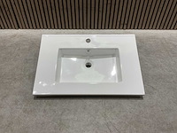 Allibert 70cm plan ceramique carre 1v 70 blanc 818270 wastafels 23 stuks - afbeelding 11 van  45