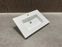 Allibert 70cm plan ceramique carre 1v 70 blanc 818270 wastafels 23 stuks - afbeelding 14 van  45