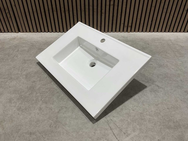 Allibert 70cm plan ceramique carre 1v 70 blanc 818270 wastafels 23 stuks - afbeelding 21 van  45