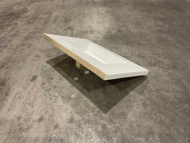 Allibert 70cm plan ceramique carre 1v 70 blanc 818270 wastafels 25 stuks - afbeelding 4 van  43