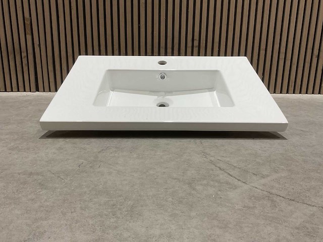 Allibert 70cm plan ceramique carre 1v 70 blanc 818270 wastafels 25 stuks - afbeelding 11 van  43