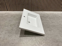 Allibert 70cm plan ceramique carre 1v 70 blanc 818270 wastafels 25 stuks - afbeelding 15 van  43