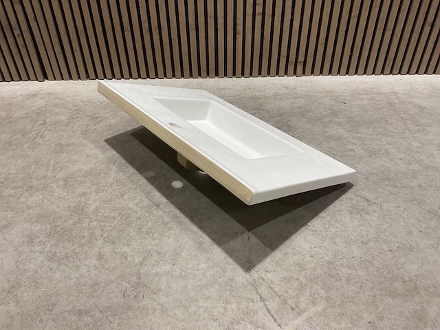 Allibert 70cm plan ceramique carre 1v 70 blanc 818270 wastafels 25 stuks - afbeelding 16 van  43