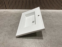 Allibert 70cm plan ceramique carre 1v 70 blanc 818270 wastafels 25 stuks - afbeelding 20 van  43