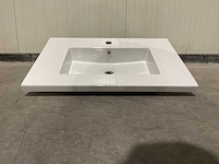 Allibert 70cm plan ceramique carre 1v 70 blanc 818270 wastafels 25 stuks - afbeelding 25 van  43