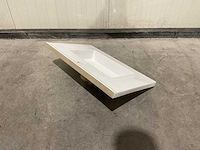 Allibert 70cm plan ceramique carre 1v 70 blanc 818270 wastafels 25 stuks - afbeelding 28 van  43