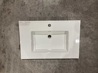 Allibert 70cm plan ceramique carre 1v 70 blanc 818270 wastafels 25 stuks - afbeelding 39 van  43