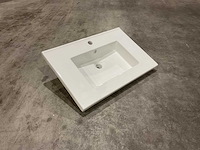 Allibert 70cm plan ceramique carre 1v 70 blanc 818270 wastafels 25 stuks - afbeelding 40 van  43