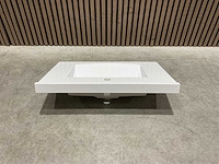 Allibert 70cm plan polybeton 1 vasque blanc 813873 wasbak - afbeelding 17 van  38