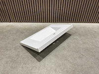 Allibert 70cm plan polybeton 1 vasque blanc 813873 wasbak - afbeelding 18 van  38