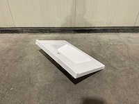 Allibert 70cm plan polybeton 1 vasque blanc 813873 wasbak - afbeelding 27 van  38