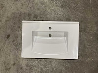 Allibert 70cm plan polybeton 1 vasque blanc 813873 wasbak - afbeelding 23 van  38