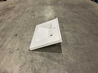 Allibert 70cm plan polybeton 1 vasque blanc 813873 wasbak - afbeelding 2 van  38