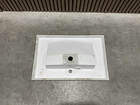 Allibert 70cm plan polybeton 1 vasque blanc 813873 wasbak - afbeelding 9 van  38