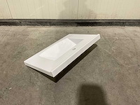 Allibert 70cm plan polybeton 1 vasque blanc 813873 wasbak - afbeelding 29 van  38