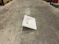 Allibert 70cm plan polybeton 1 vasque blanc 813873 wasbak - afbeelding 34 van  38