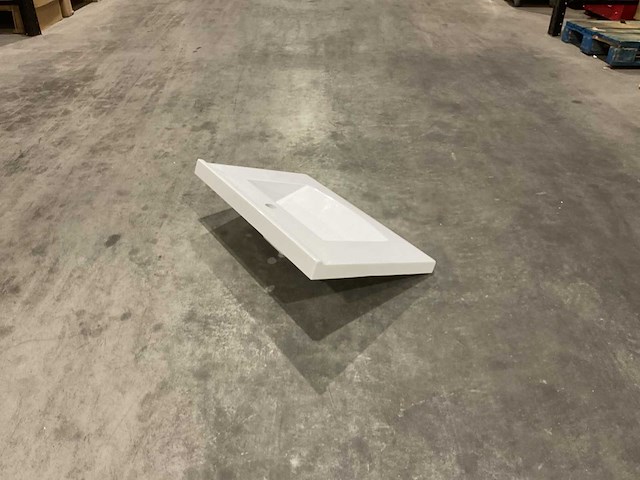 Allibert 70cm plan polybeton 1 vasque blanc 813873 wasbak - afbeelding 35 van  38