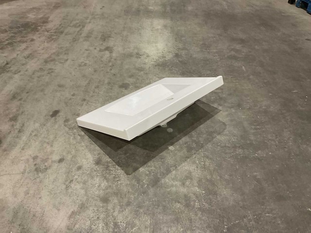 Allibert 70cm plan polybeton 1 vasque blanc 813873 wasbak - afbeelding 38 van  38