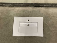 Allibert 70cm plan polybeton 1 vasque blanc 813873 wasbak - afbeelding 24 van  38