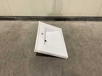 Allibert 70cm plan polybeton 1 vasque blanc 813873 wasbak - afbeelding 26 van  38