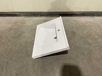 Allibert 70cm plan polybeton 1 vasque blanc 813873 wasbak - afbeelding 30 van  38