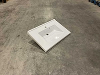 Allibert 70cm plan polybeton 1 vasque blanc 813873 wasbak - afbeelding 33 van  38