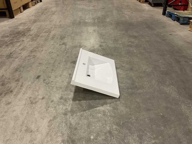 Allibert 70cm plan polybeton 1 vasque blanc 813873 wasbak - afbeelding 34 van  38