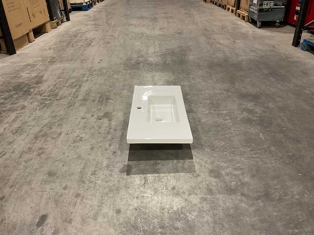Allibert 80 cm plan ceram fit 1v blanc 820486 wasbak - afbeelding 27 van  31