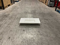 Allibert 80 cm plan ceram fit 1v blanc 820486 wasbak - afbeelding 1 van  36