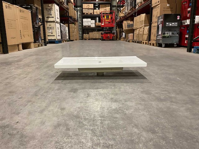 Allibert 80 cm plan ceram fit 1v blanc 820486 wasbak - afbeelding 23 van  36