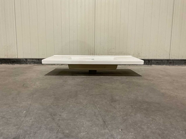 Allibert 80 cm plan ceram fit 1v blanc 820486 wasbak - afbeelding 21 van  34