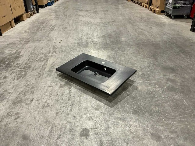 Allibert 80 cm polybeton basin 1 tank 826718 wasbak - afbeelding 2 van  34