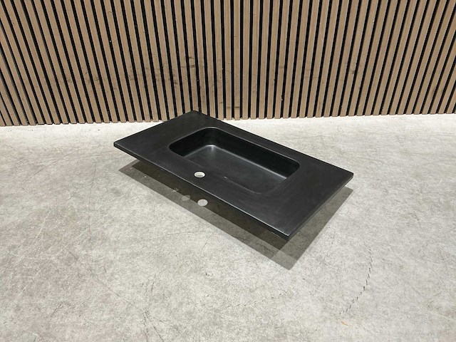 Allibert 80 cm polybeton basin 1 tank 826718 wasbak - afbeelding 11 van  34