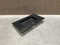 Allibert 80 cm polybeton basin 1 tank 826718 wasbak - afbeelding 14 van  34