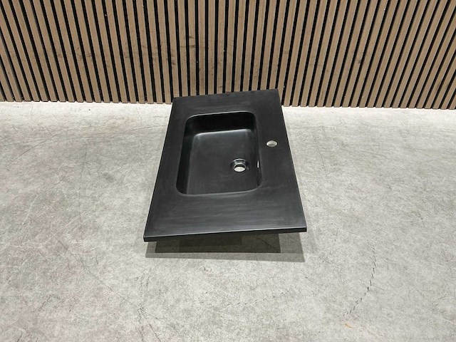 Allibert 80 cm polybeton basin 1 tank 826718 wasbak - afbeelding 15 van  34