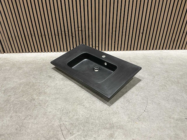 Allibert 80 cm polybeton basin 1 tank 826718 wasbak - afbeelding 16 van  34