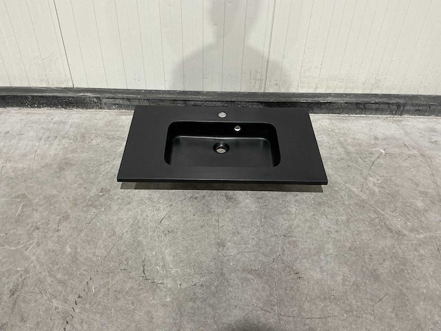 Allibert 80 cm polybeton basin 1 tank 826718 wasbak - afbeelding 19 van  34