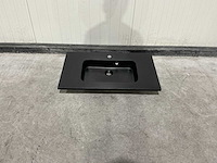 Allibert 80 cm polybeton basin 1 tank 826718 wasbak - afbeelding 19 van  34