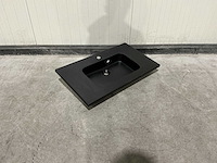 Allibert 80 cm polybeton basin 1 tank 826718 wasbak - afbeelding 20 van  34