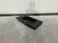 Allibert 80 cm polybeton basin 1 tank 826718 wasbak - afbeelding 22 van  34