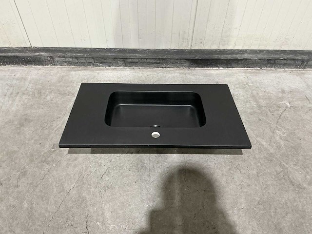 Allibert 80 cm polybeton basin 1 tank 826718 wasbak - afbeelding 24 van  34
