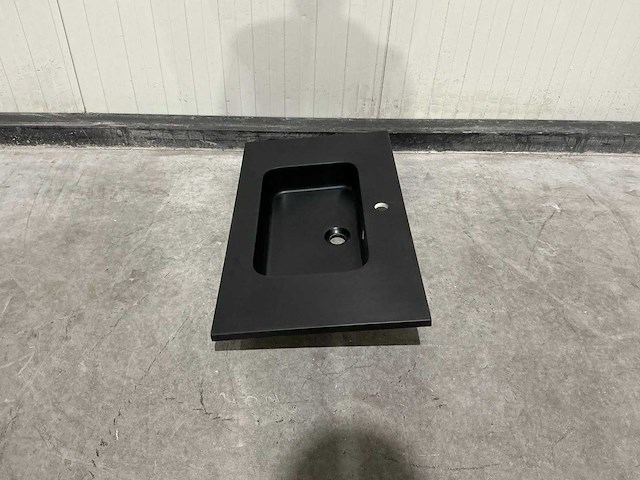 Allibert 80 cm polybeton basin 1 tank 826718 wasbak - afbeelding 26 van  34