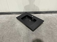 Allibert 80 cm polybeton basin 1 tank 826718 wasbak - afbeelding 27 van  34