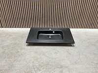 Allibert 80 cm polybeton basin 1 tank 826718 wasbak - afbeelding 16 van  34