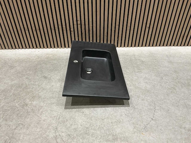 Allibert 80 cm polybeton basin 1 tank 826718 wasbak - afbeelding 18 van  34
